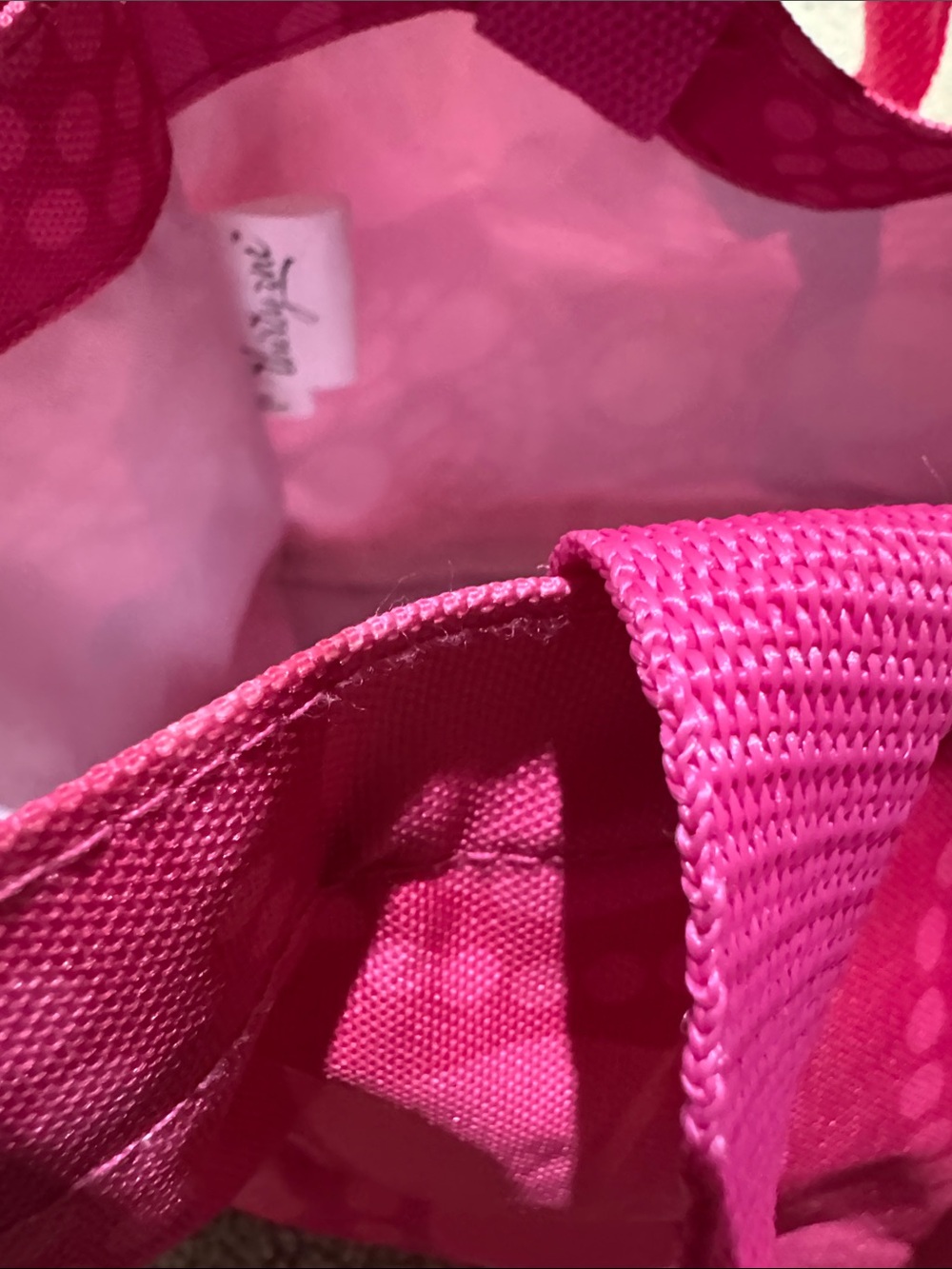 Thirty-one…Bright Pink Tote Bag